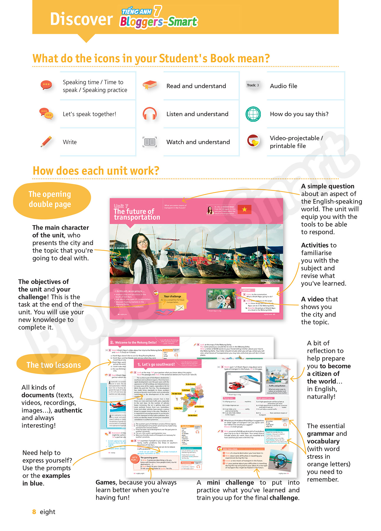 bộ tiếng anh 7 - bloggers - smart - student's book (2022) - Ảnh 10