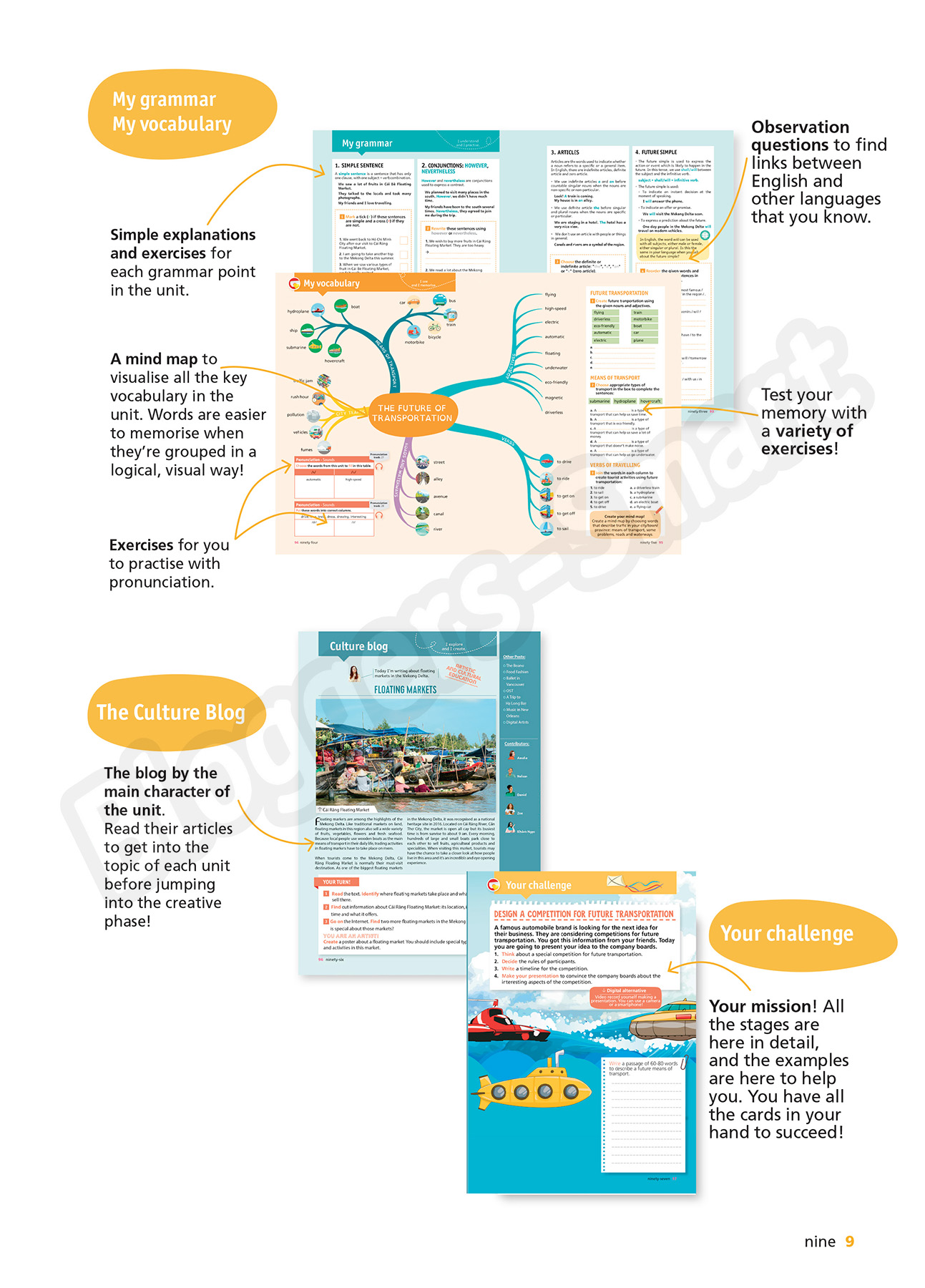 bộ tiếng anh 7 - bloggers - smart - student's book (2022) - Ảnh 11