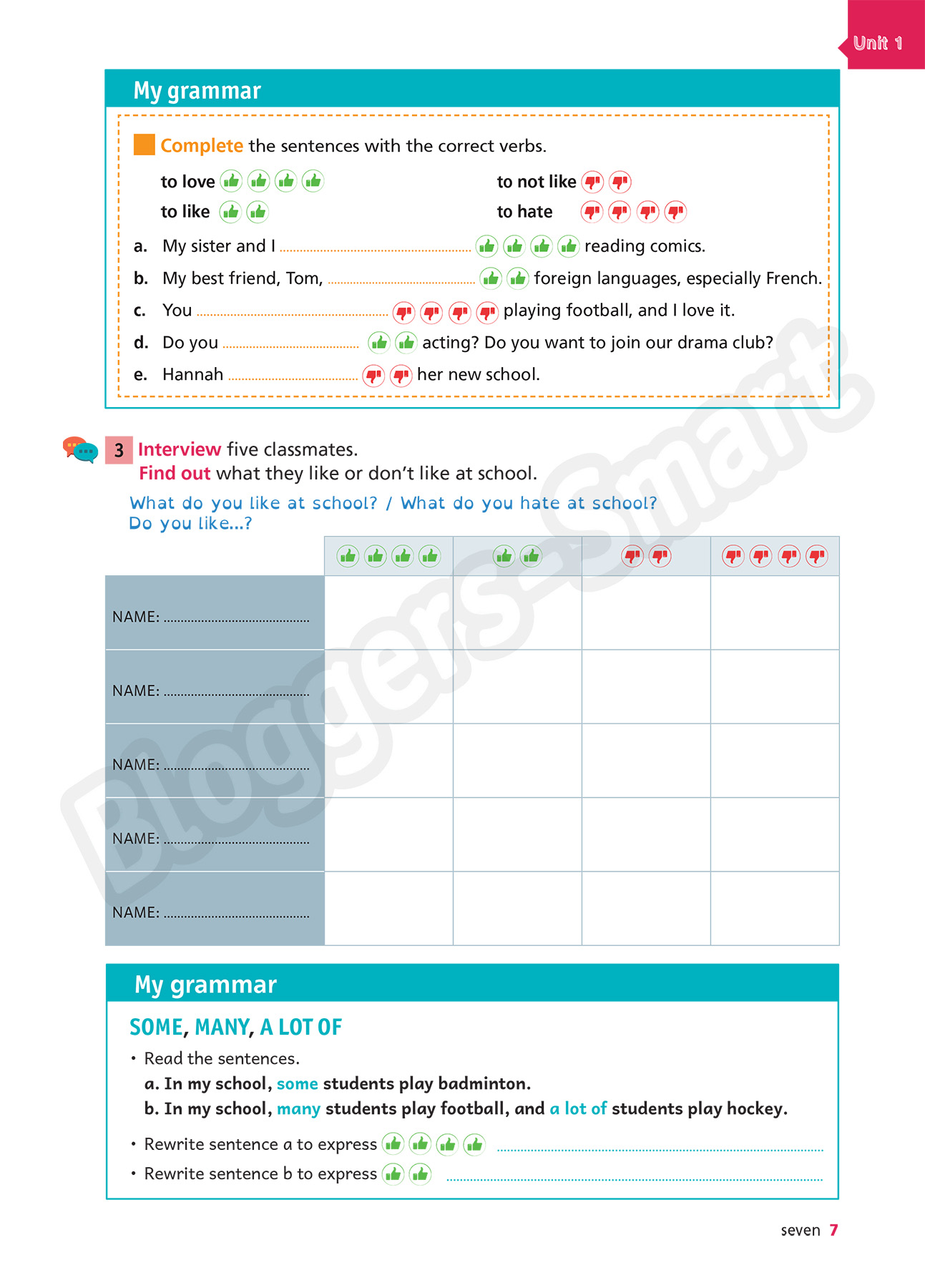bộ tiếng anh 7 - bloggers - smart - workbook (2022) - Ảnh 9