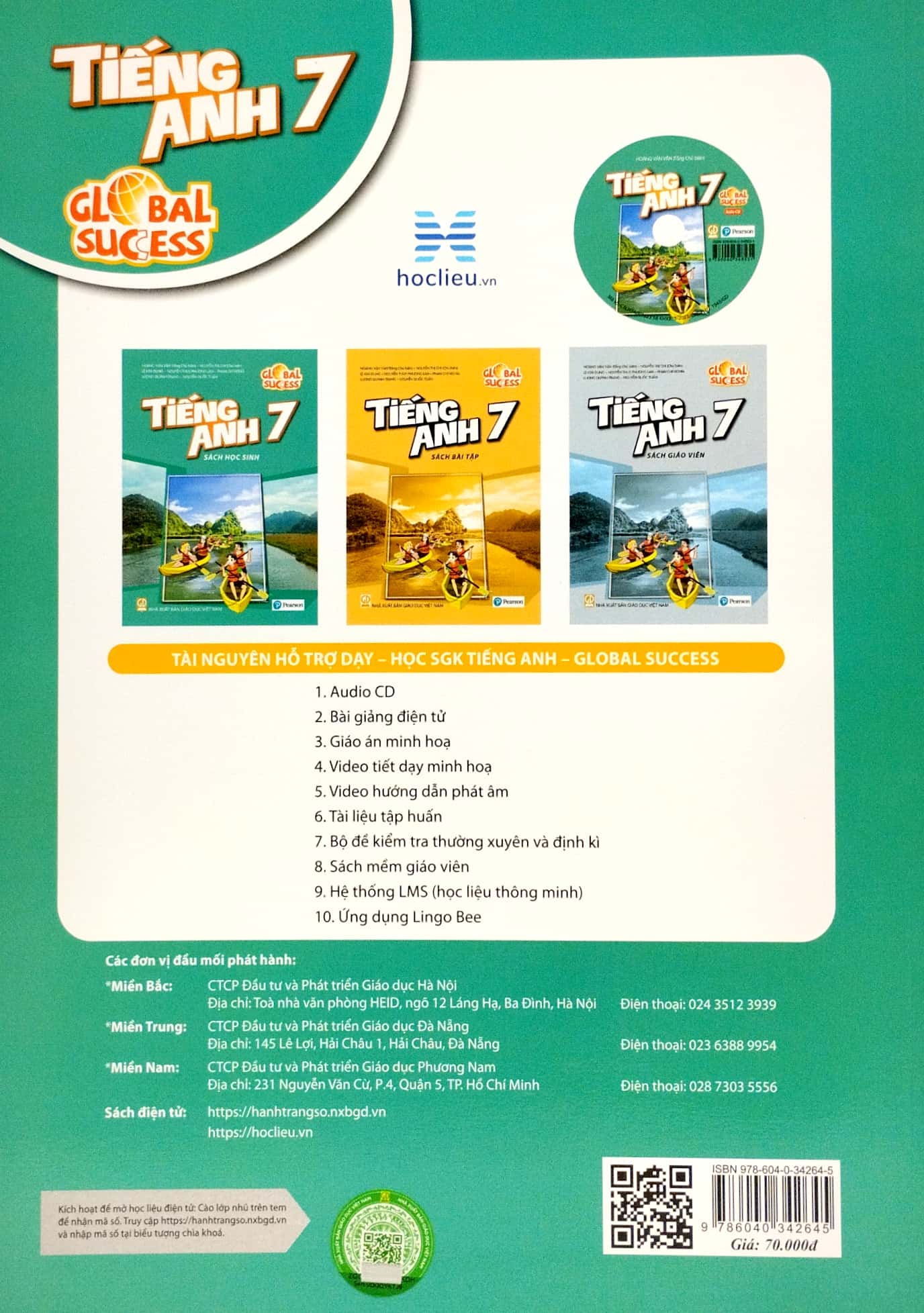 bộ tiếng anh 7 - global success - sách bài học (2023) - Ảnh 6