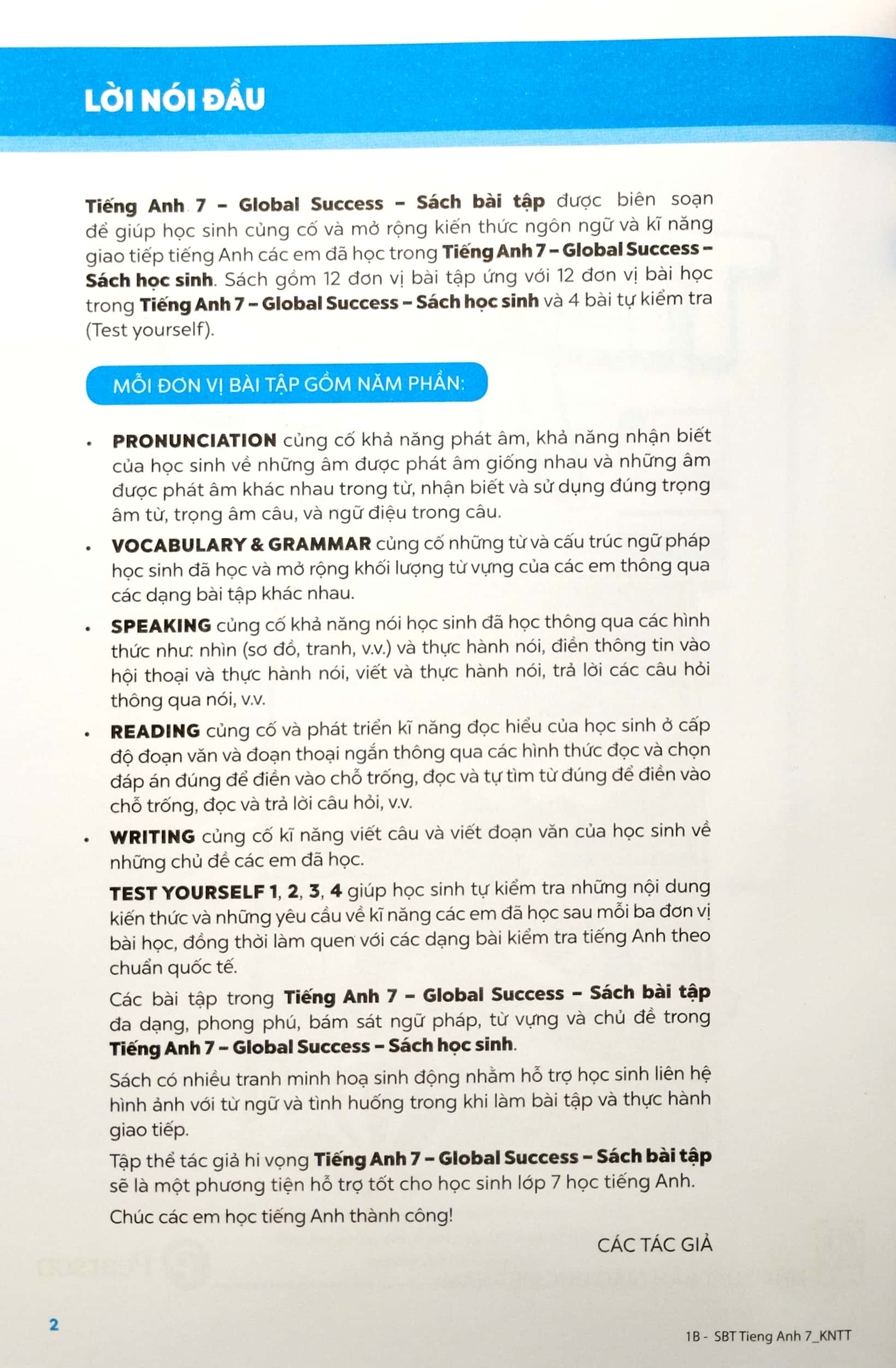 bộ tiếng anh 7 - global success - sách bài tập (2023) - Ảnh 4