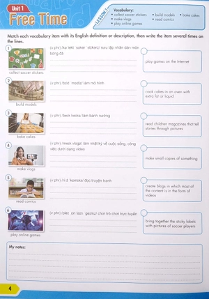 bộ tiếng anh 7 i-learn smart world - notebook - Ảnh 4