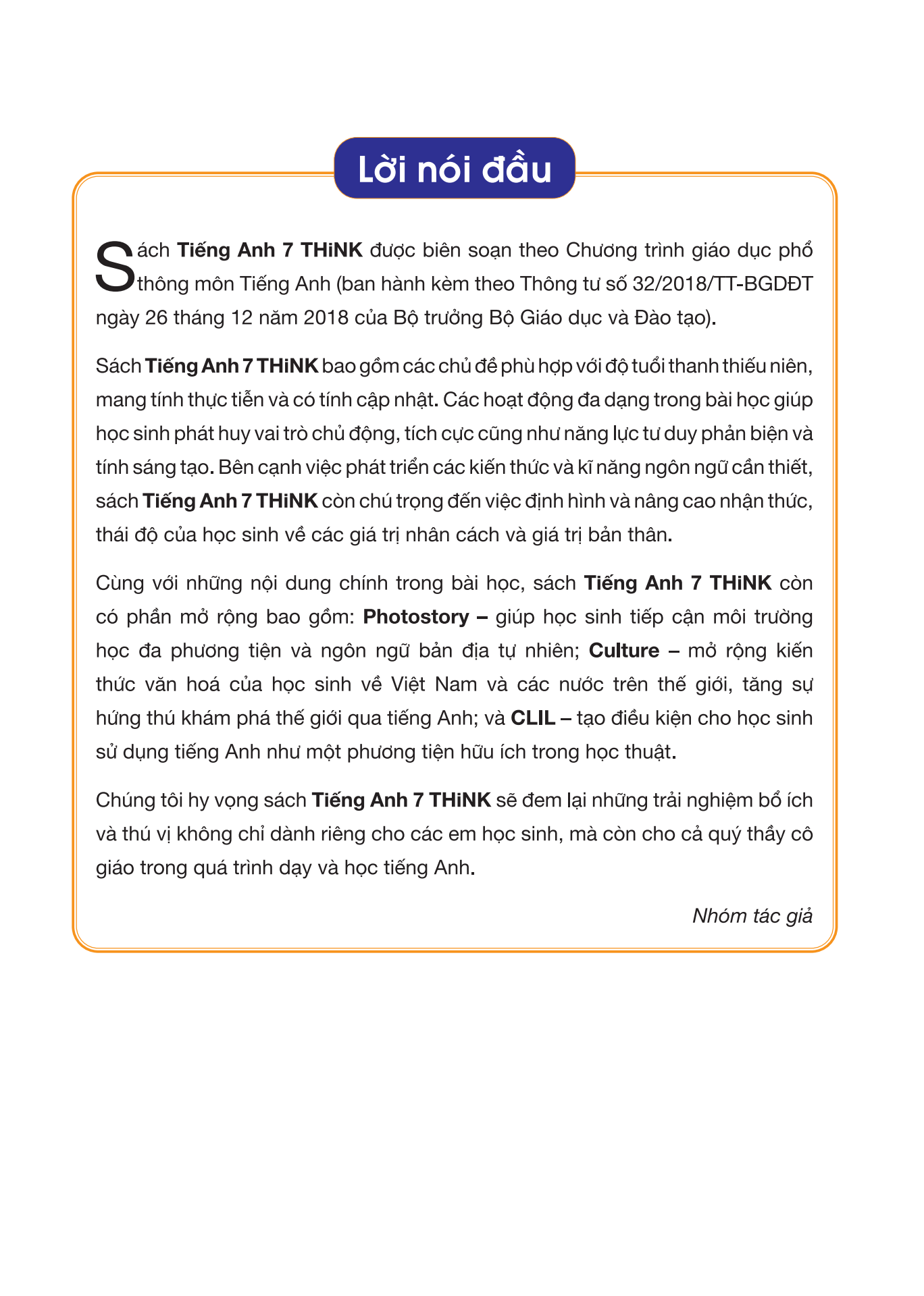 bộ tiếng anh 7 think - student's book - Ảnh 4