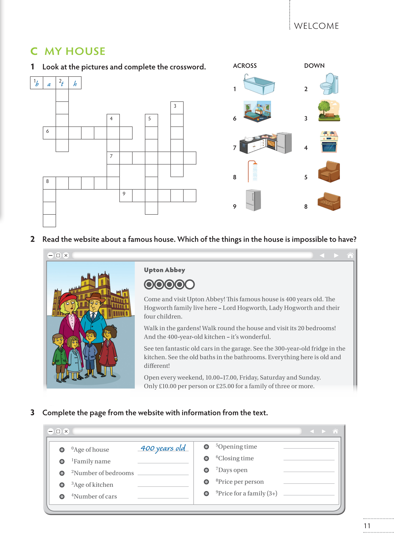 bộ tiếng anh 7 think - workbook - Ảnh 12