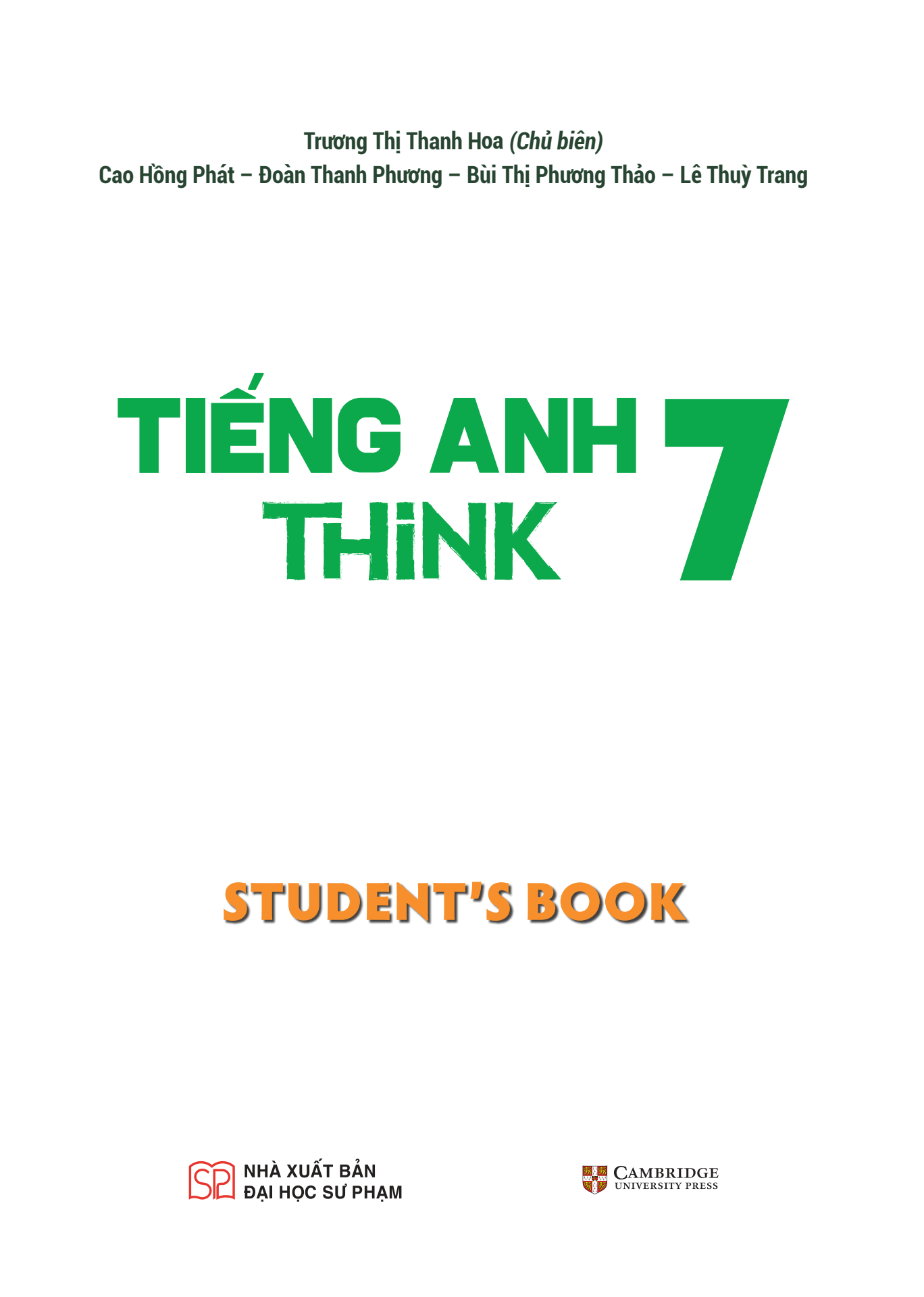 bộ tiếng anh 7 think - workbook - Ảnh 2
