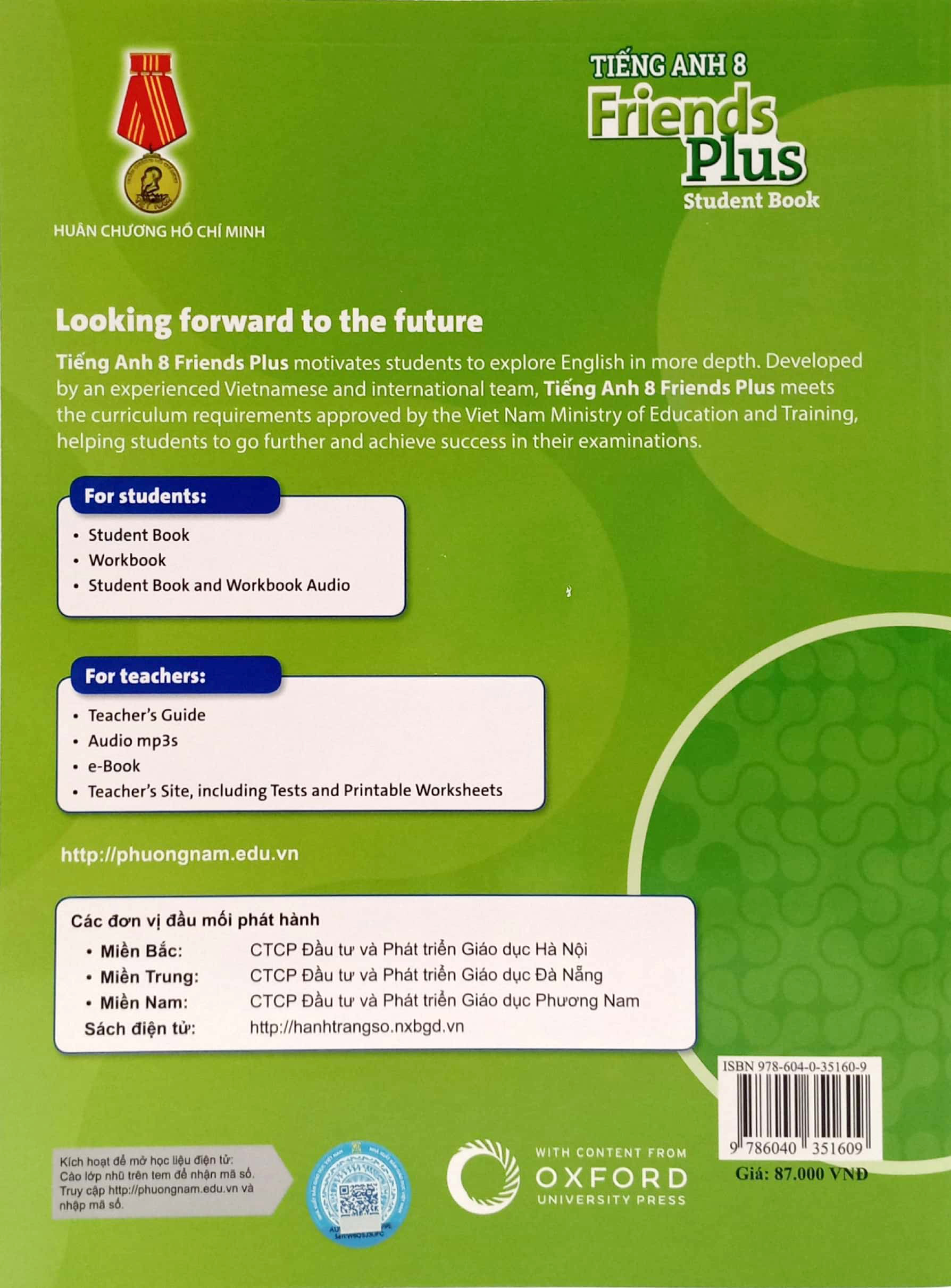 bộ tiếng anh 8 friends plus - student book (2023) - Ảnh 6