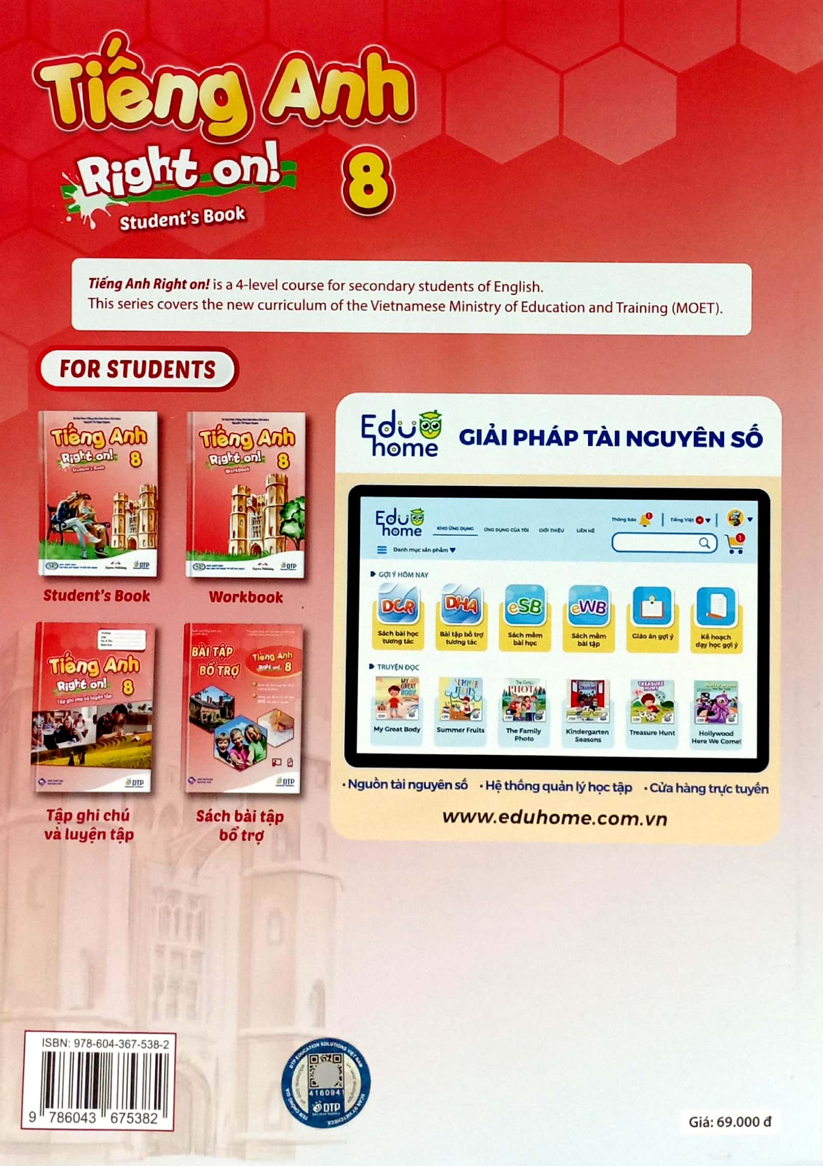 bộ tiếng anh 8 right on - student book (2023) - Ảnh 6