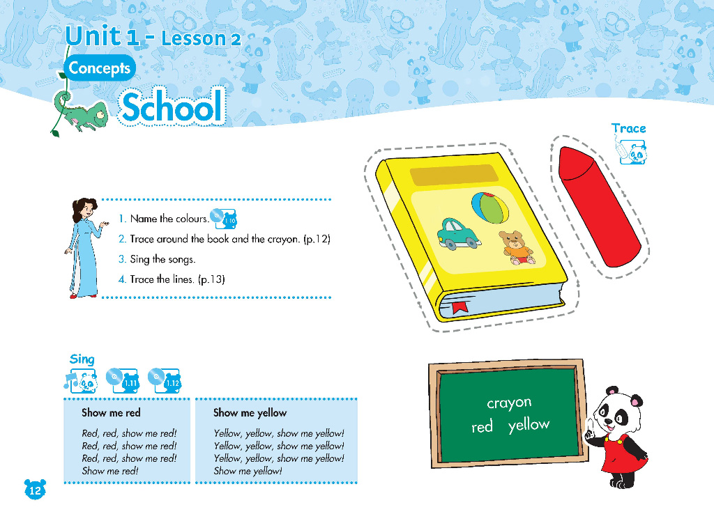 bộ tiếng anh amanda and friends 1 - student's book - Ảnh 7