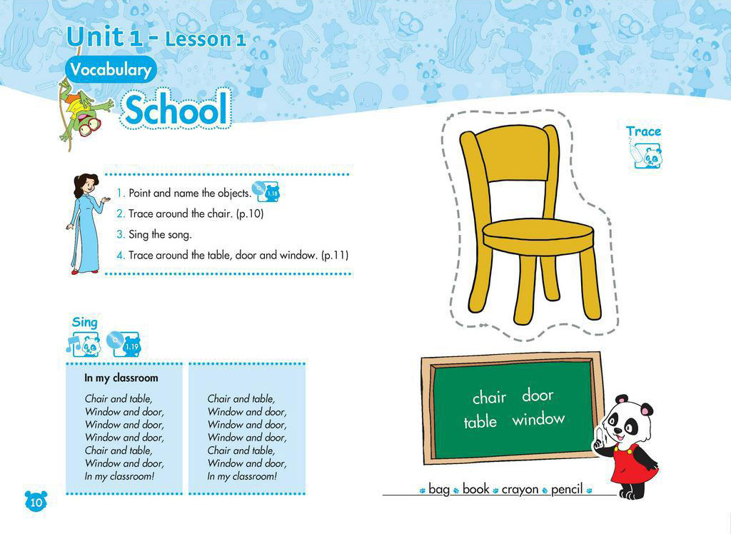 Bộ Tiếng Anh Amanda and Friends 2 - Student's book - Ảnh 3