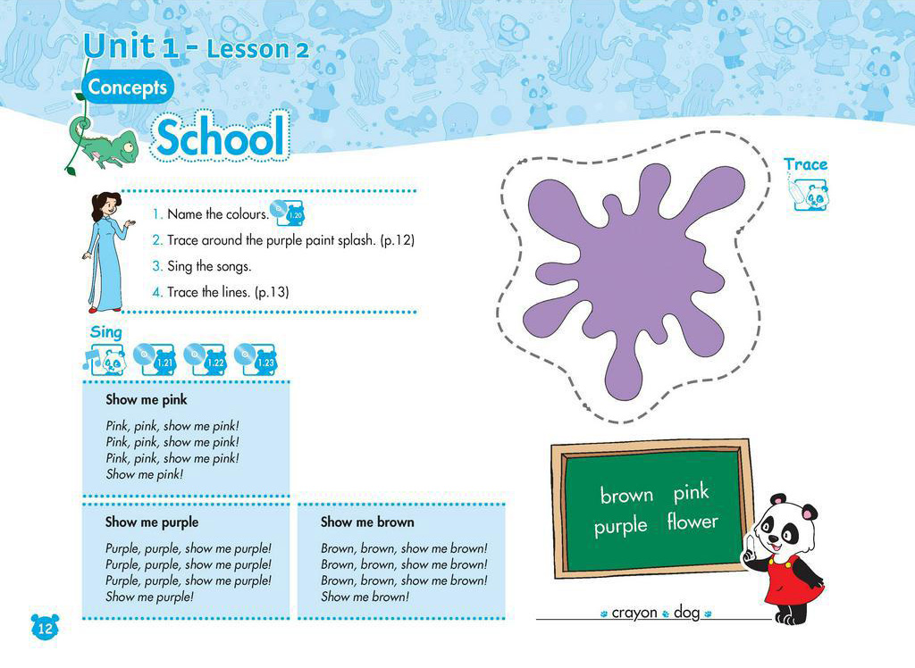 Bộ Tiếng Anh Amanda and Friends 2 - Student's book - Ảnh 5