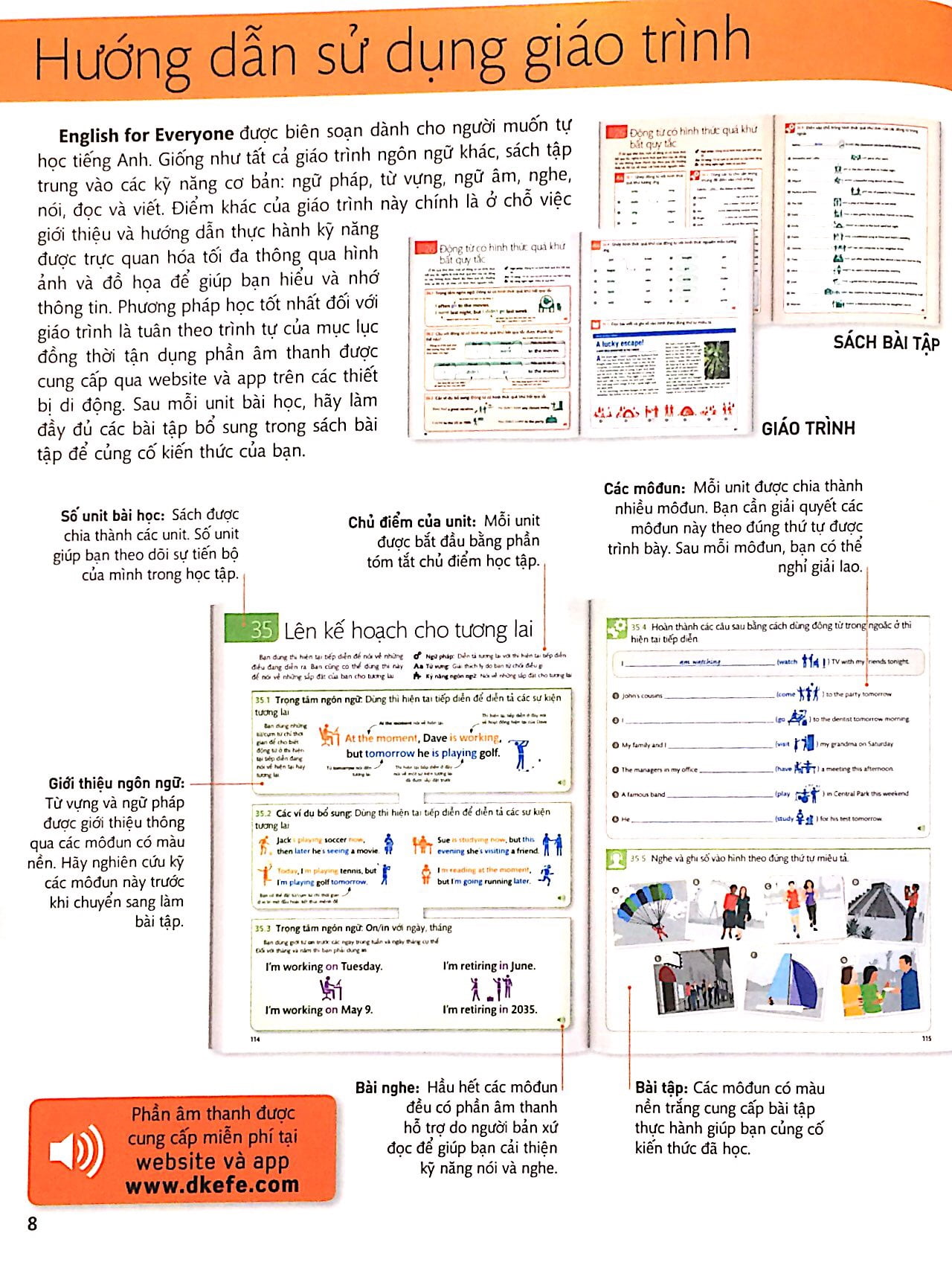 bộ tiếng anh cho mọi người - english for everyone - level 2 beginner - course book (kèm cd) - Ảnh 4