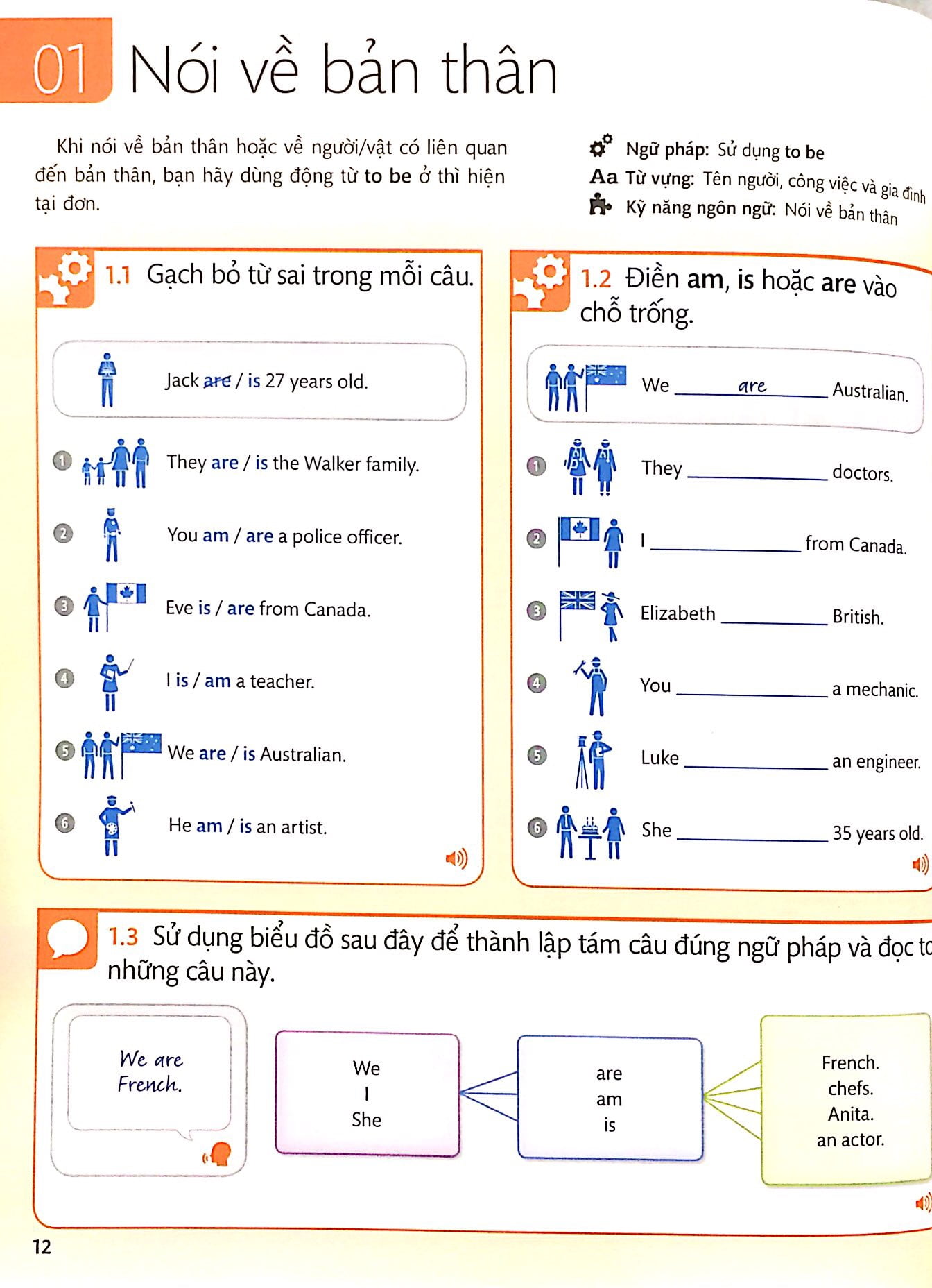 bộ tiếng anh cho mọi người - english for everyone - level 2 beginner - practice book (kèm cd) - Ảnh 2
