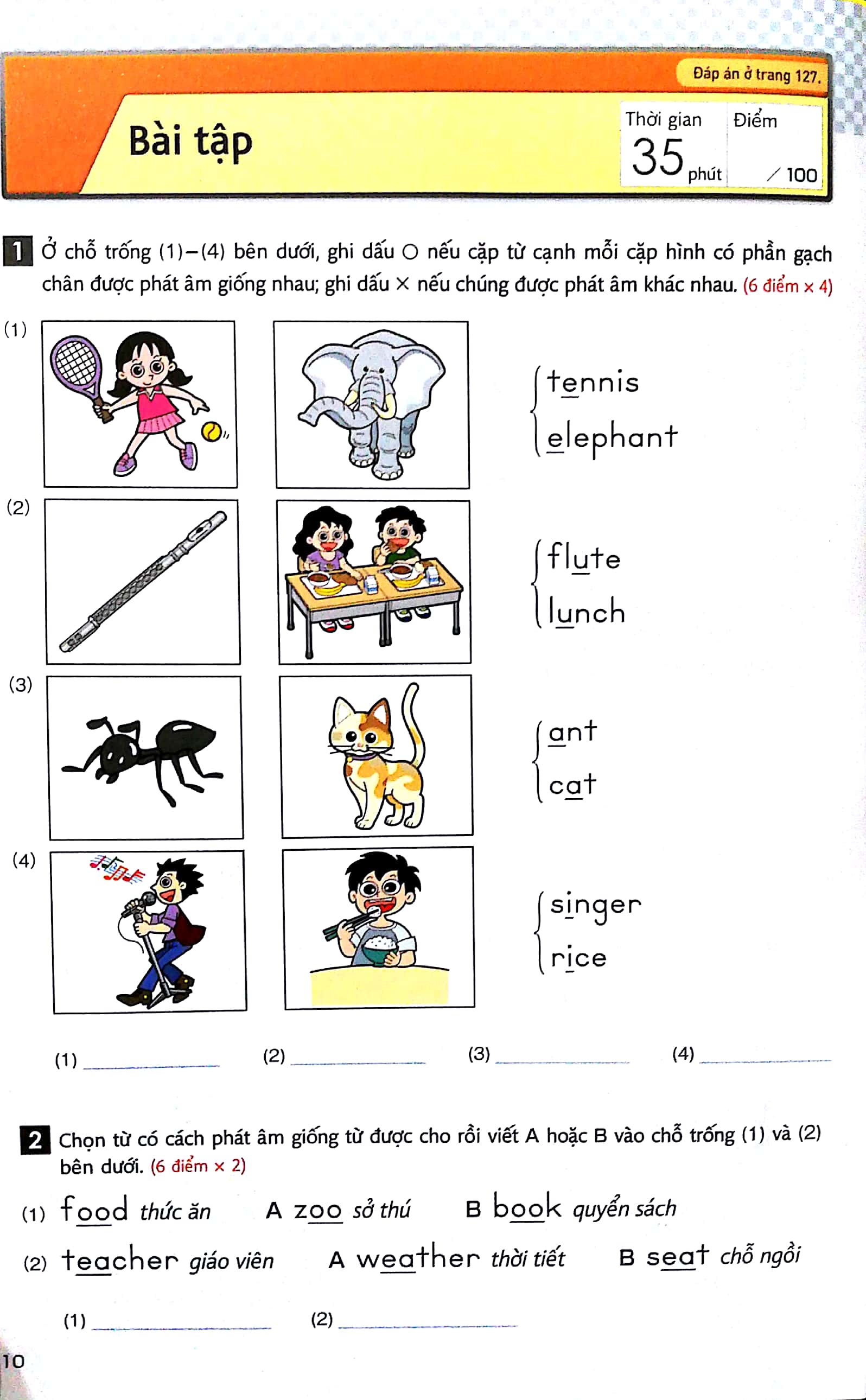 bộ tiếng anh dành cho học sinh trung học cơ sở - tập 1 - Ảnh 6