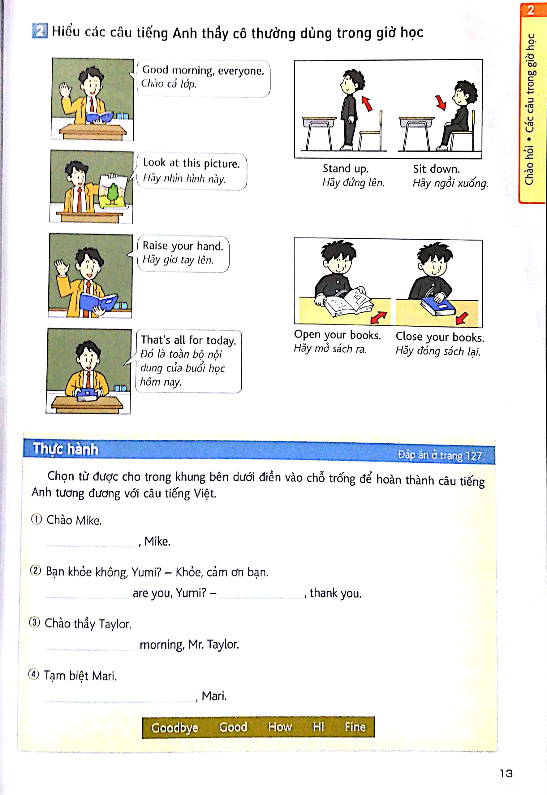 bộ tiếng anh dành cho học sinh trung học cơ sở - tập 1 - Ảnh 9