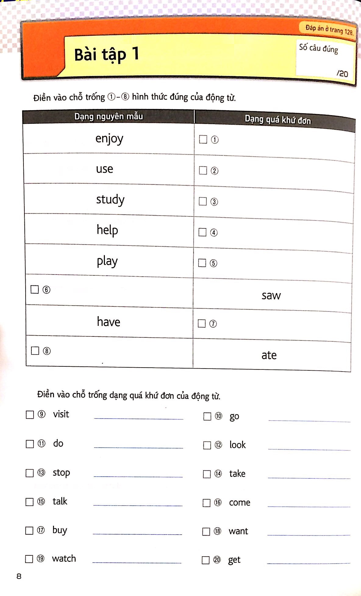 bộ tiếng anh dành cho học sinh trung học cơ sở - tập 2 - Ảnh 5
