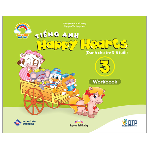 Bộ Tiếng Anh Happy Hearts 3 - Workbook