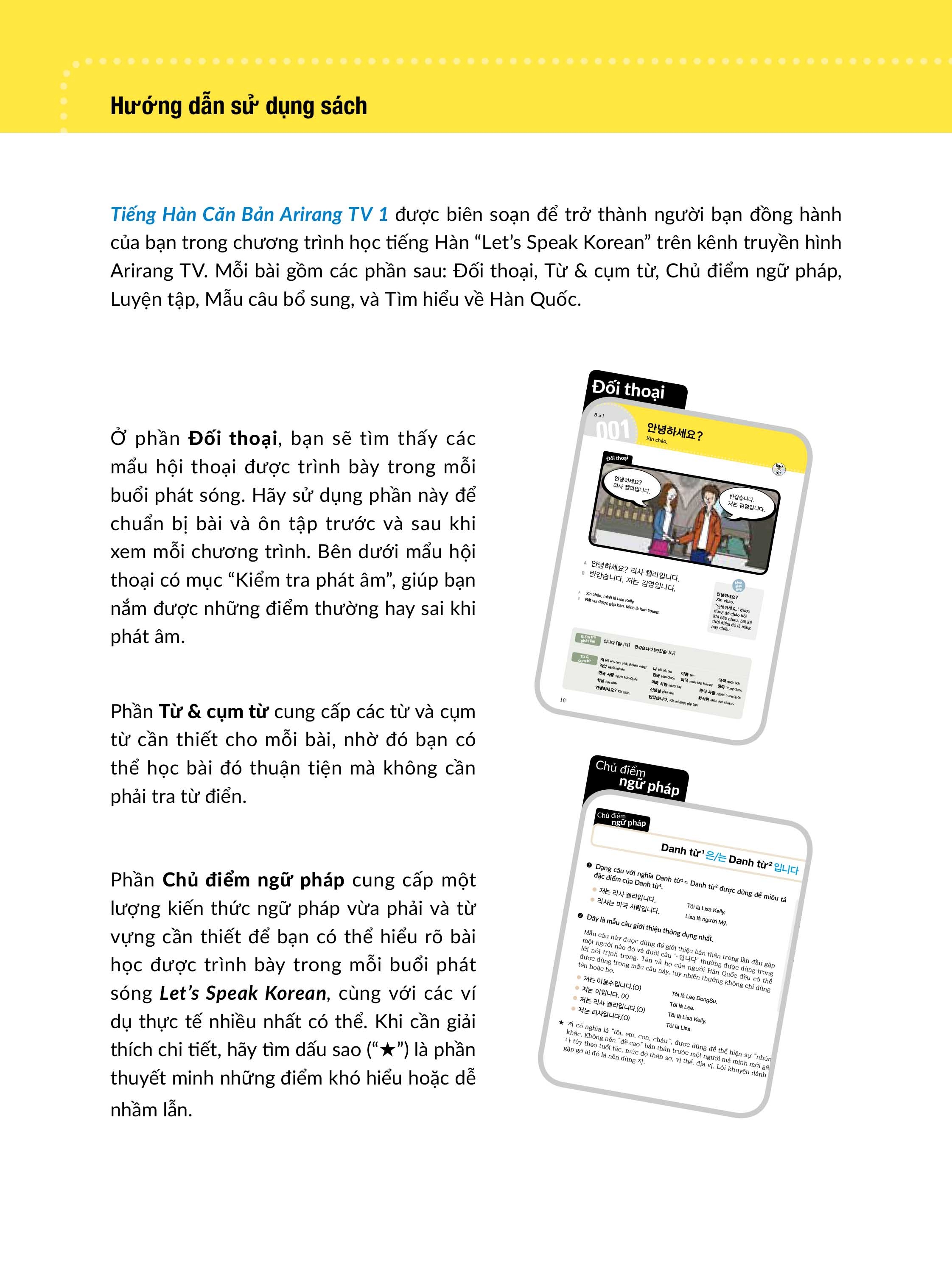 bộ tiếng hàn căn bản arirang tv - tập 1 (kèm cd) - Ảnh 3