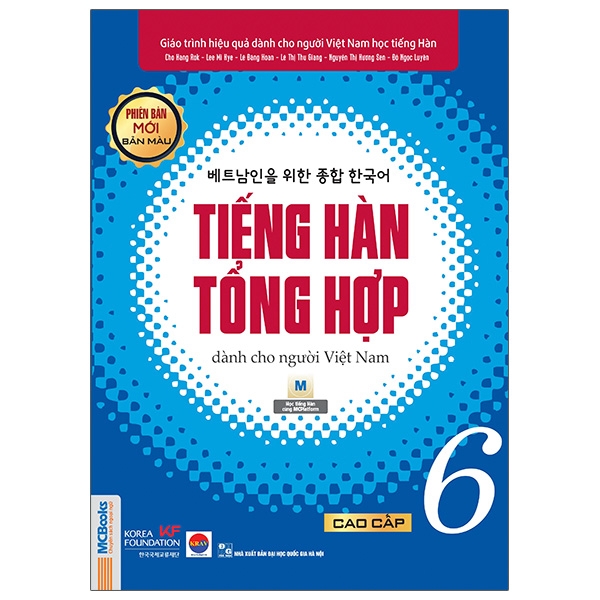 bộ tiếng hàn tổng hợp dành cho người việt nam - cao cấp 6 - bản màu