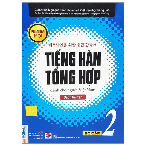 bộ tiếng hàn tổng hợp dành cho người việt nam - sách bài tập - sơ cấp 2 (tái bản 2023)