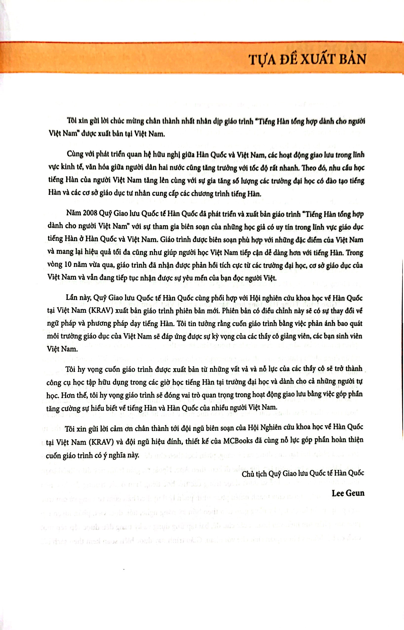 bộ tiếng hàn tổng hợp dành cho người việt nam - sơ cấp 1 - bản màu (tái bản 2023) - Ảnh 4