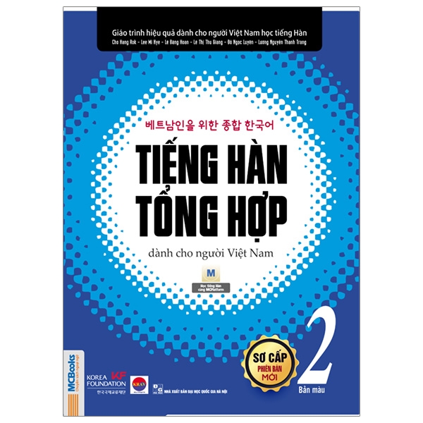 Bộ Tiếng Hàn Tổng Hợp Dành Cho Người Việt Nam - Sơ Cấp 2 - Bản Màu