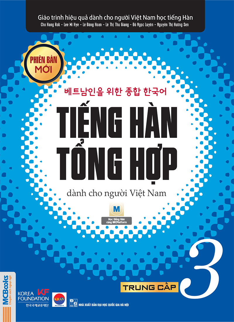 bộ tiếng hàn tổng hợp dành cho người việt nam - trung cấp 3 - bản đen trắng (phiên bản mới) - Ảnh 2