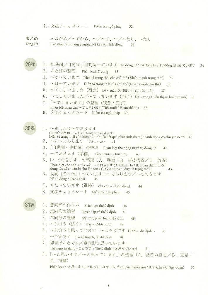 bộ tiếng nhật cho mọi người sơ cấp 2 - viết - nhớ các mẫu câu (bản mới) - Ảnh 7