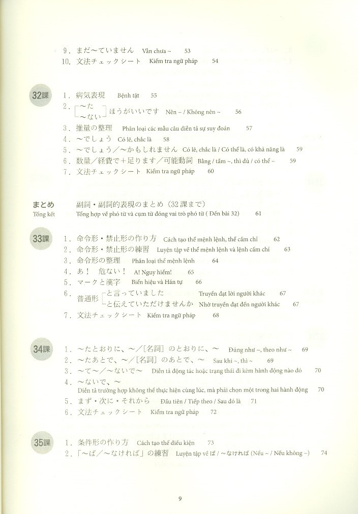 bộ tiếng nhật cho mọi người sơ cấp 2 - viết - nhớ các mẫu câu (bản mới) - Ảnh 8
