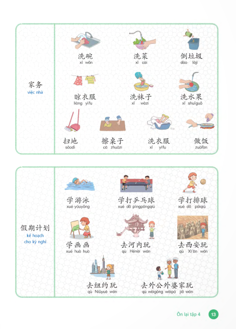 Bộ Tiếng Trung Dành Cho Học Sinh Tiểu Học - Tập 5 - Ảnh 9