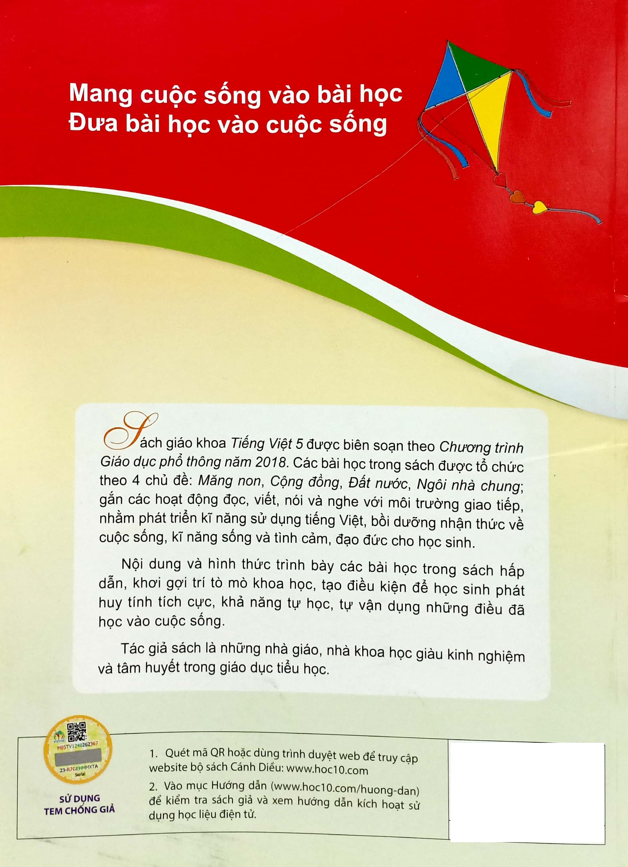 bộ tiếng việt 5 - tập 1 (cánh diều) (chuẩn) - Ảnh 7