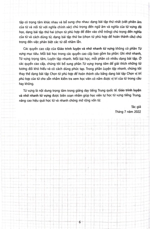 bộ tiêu chuẩn các cấp độ tiếng trung trong giáo dục tiếng trung quốc tế - giáo trình luyện và nhớ nhanh từ vựng - cấp độ 1 - Ảnh 4