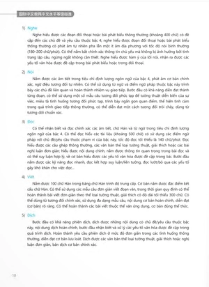 bộ tiêu chuẩn phân cấp trình độ giáo dục trung văn quốc tế - Ảnh 10