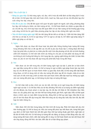 bộ tiêu chuẩn phân cấp trình độ giáo dục trung văn quốc tế - Ảnh 11