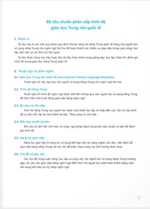 bộ tiêu chuẩn phân cấp trình độ giáo dục trung văn quốc tế - Ảnh 5