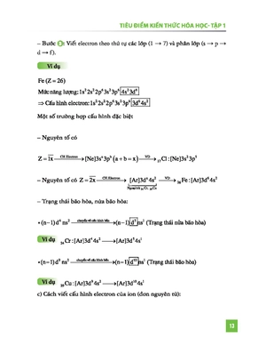bộ tiêu điểm kiến thức hóa học - tập 1 - Ảnh 7