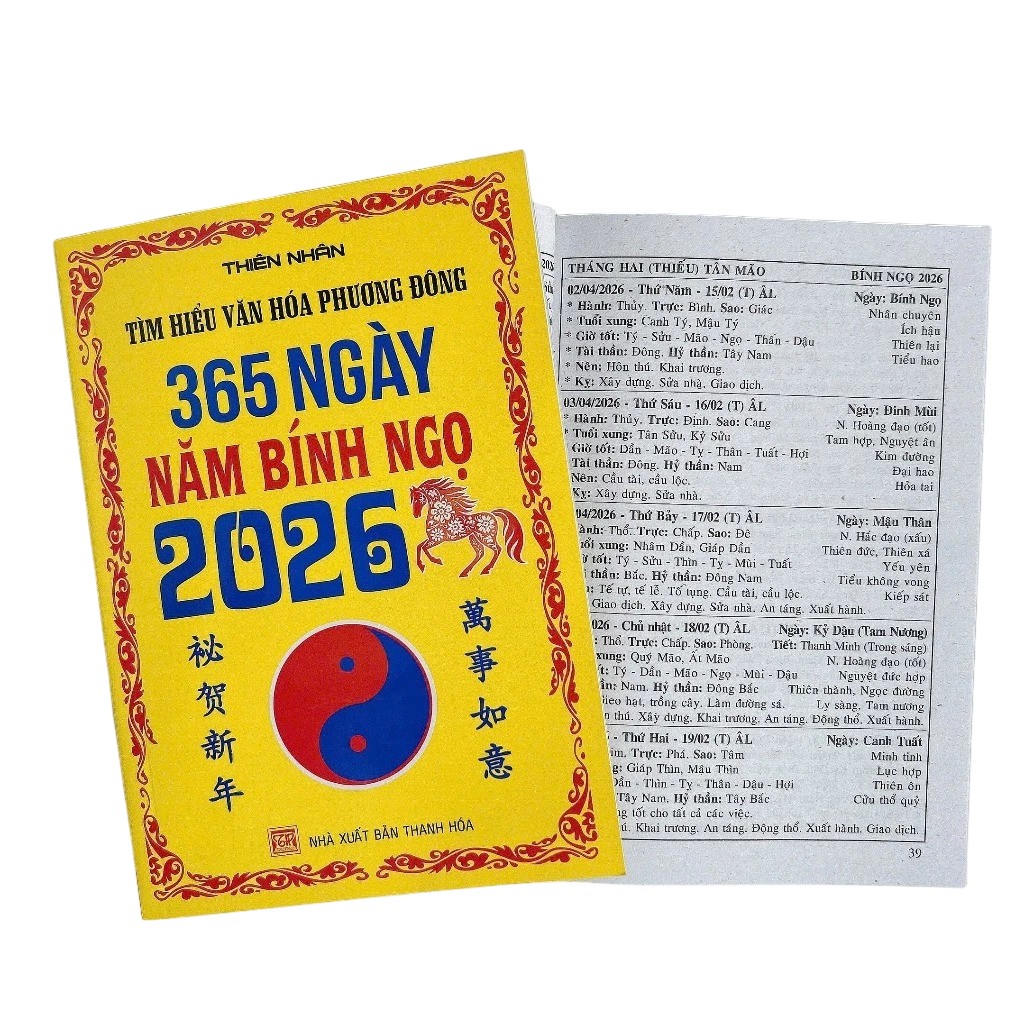 Bộ Tìm Hiểu Văn Hóa Phương Đông - 365 Ngày Năm Bính Ngọ 2026 - Ảnh 5
