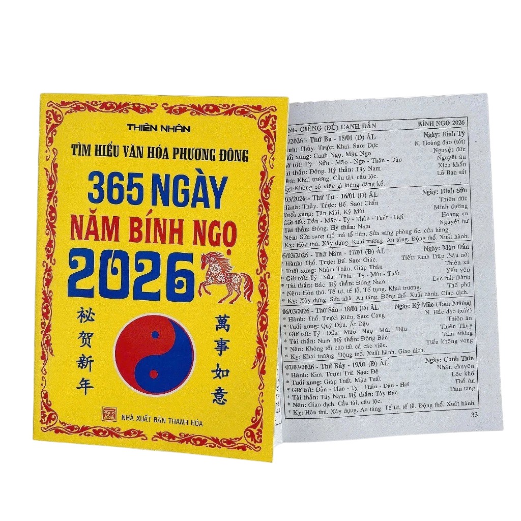 Bộ Tìm Hiểu Văn Hóa Phương Đông - 365 Ngày Năm Bính Ngọ 2026 - Ảnh 8