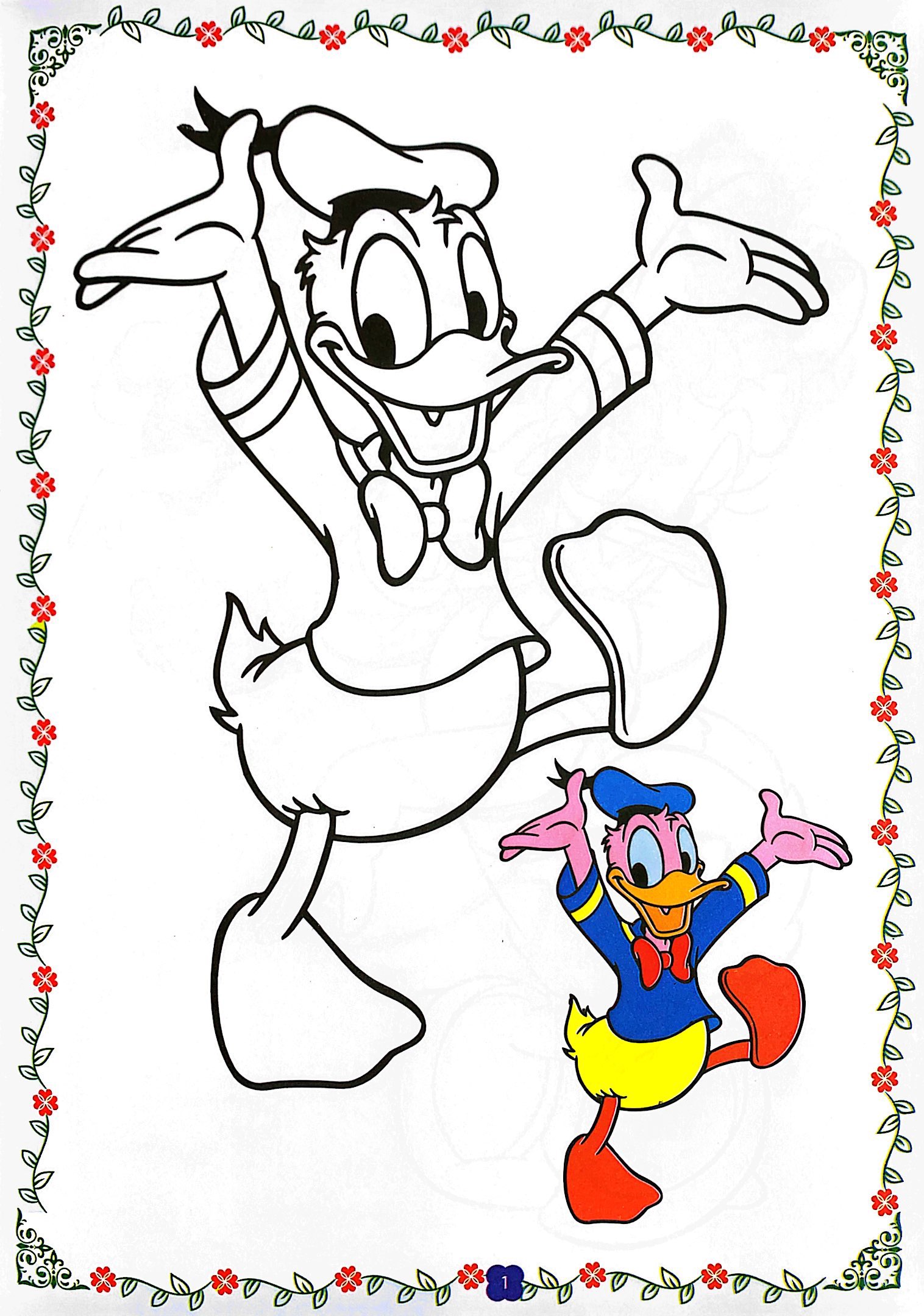 bộ tô màu babies 1 - donald và daisy - Ảnh 3