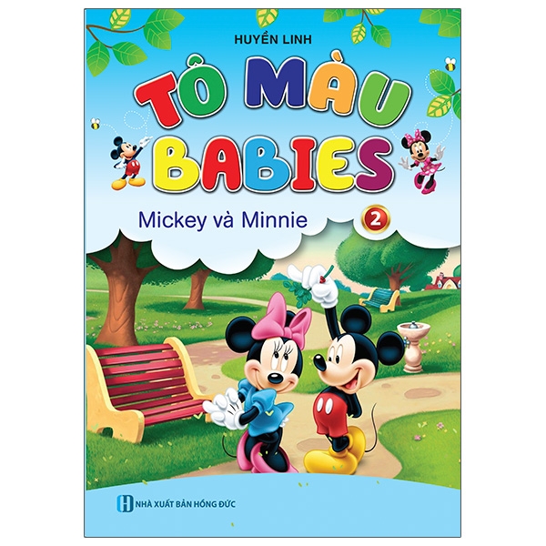 bộ tô màu babies 2 - mickey và minnie