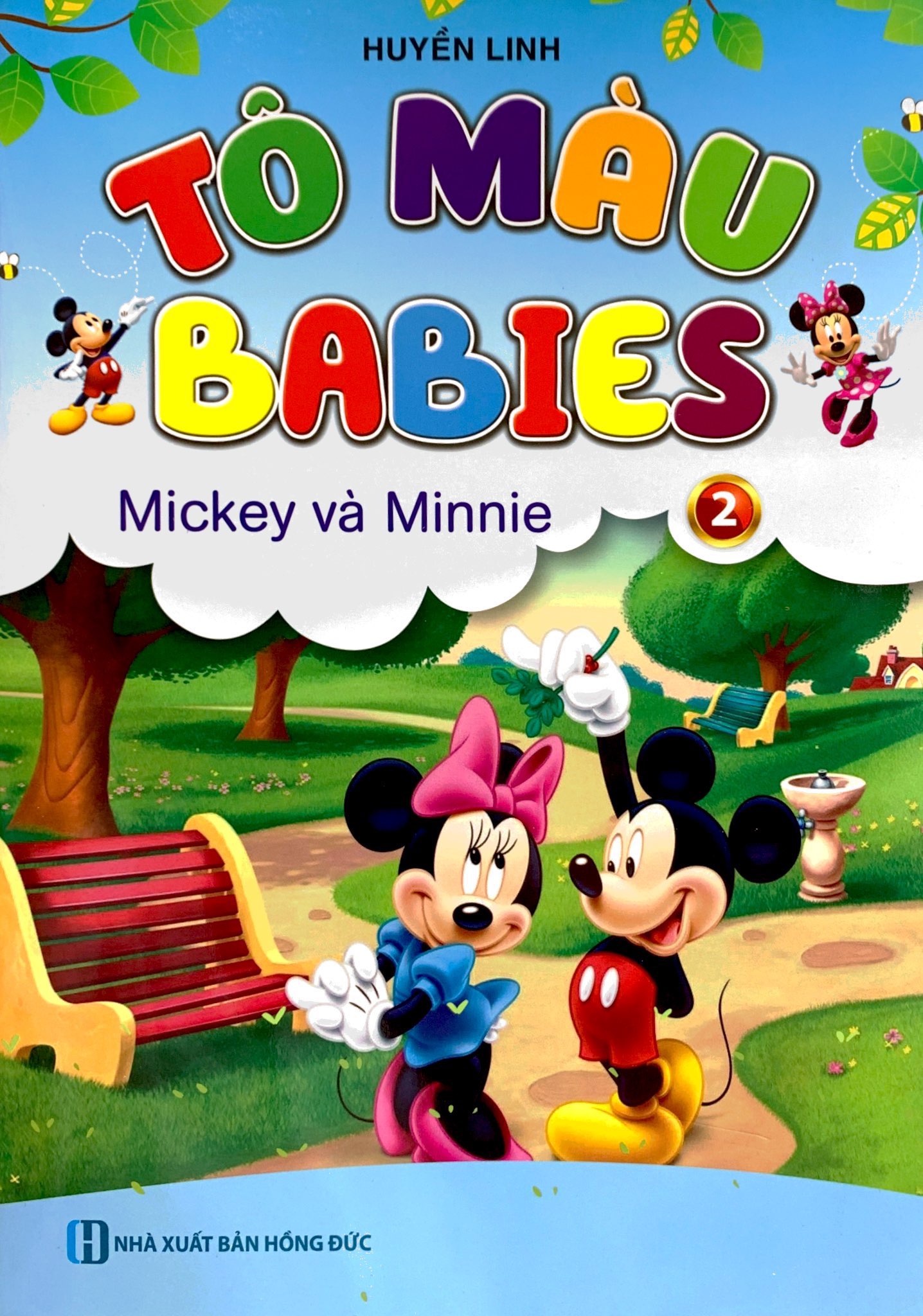 bộ tô màu babies 2 - mickey và minnie - Ảnh 2