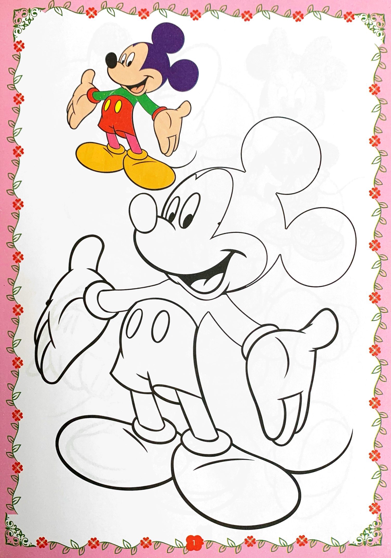 bộ tô màu babies 2 - mickey và minnie - Ảnh 3