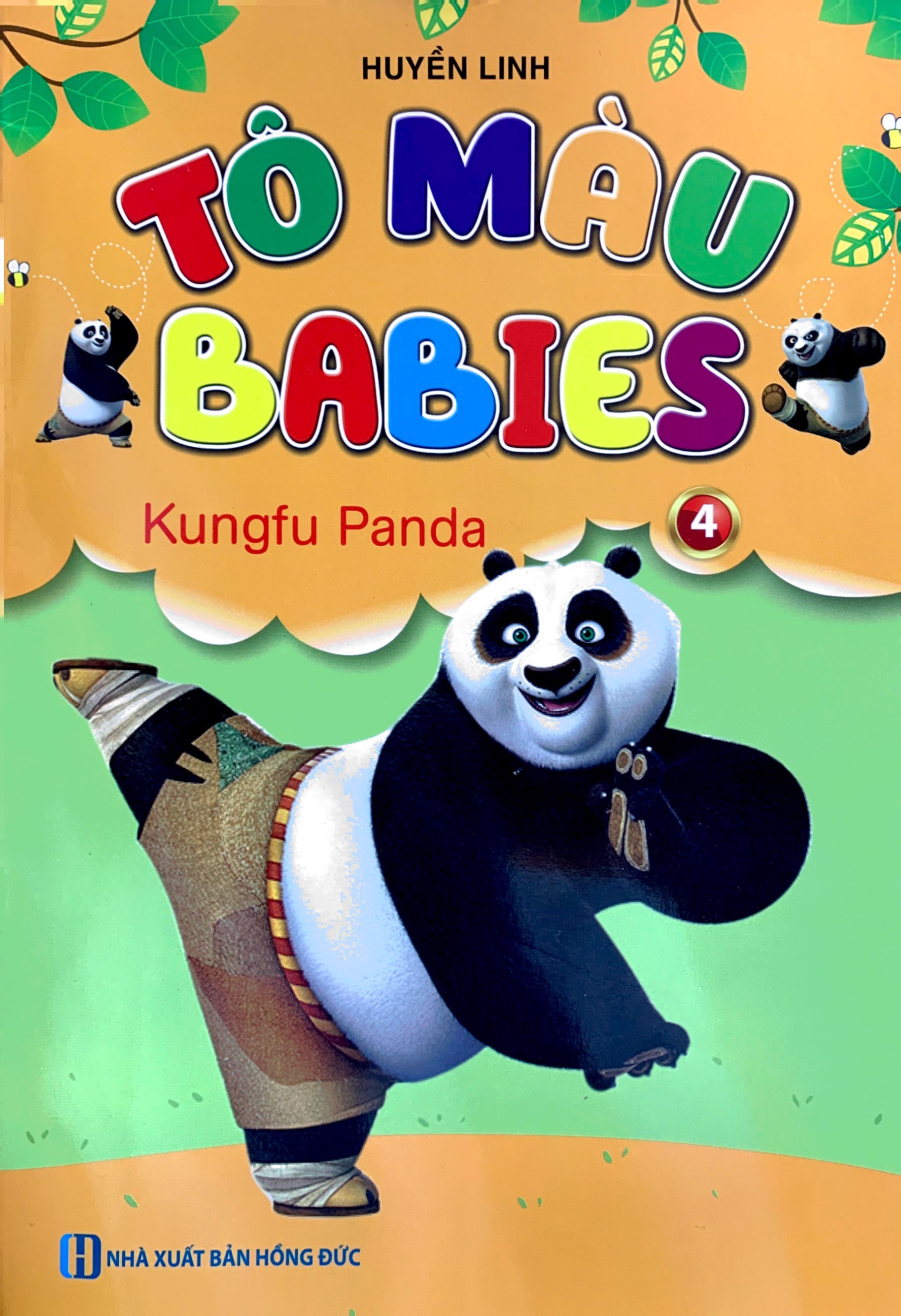bộ tô màu babies 4 - kungfu panda - Ảnh 2