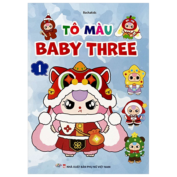 Bộ Tô Màu Baby Three 1
