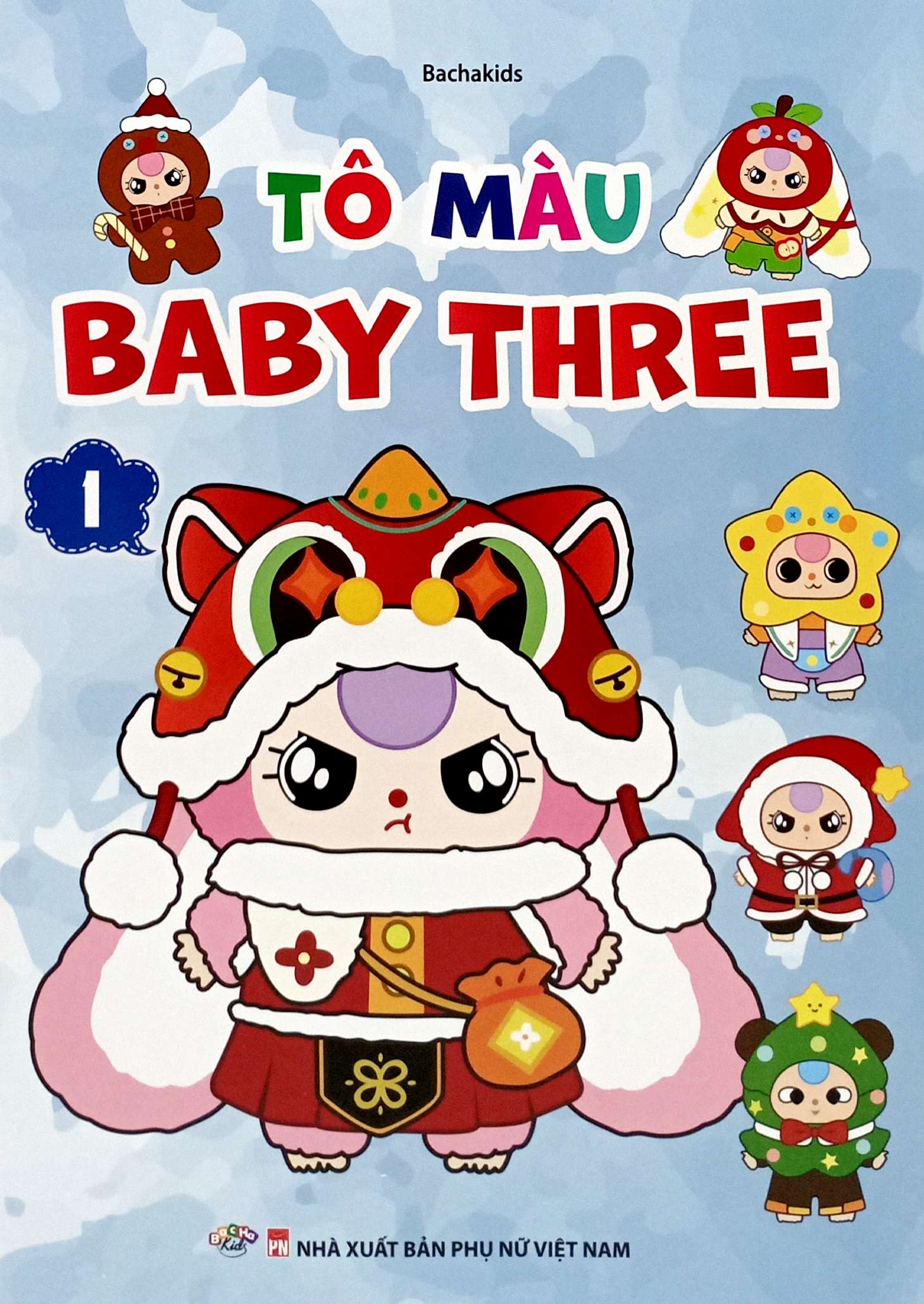 Bộ Tô Màu Baby Three 1 - Ảnh 2