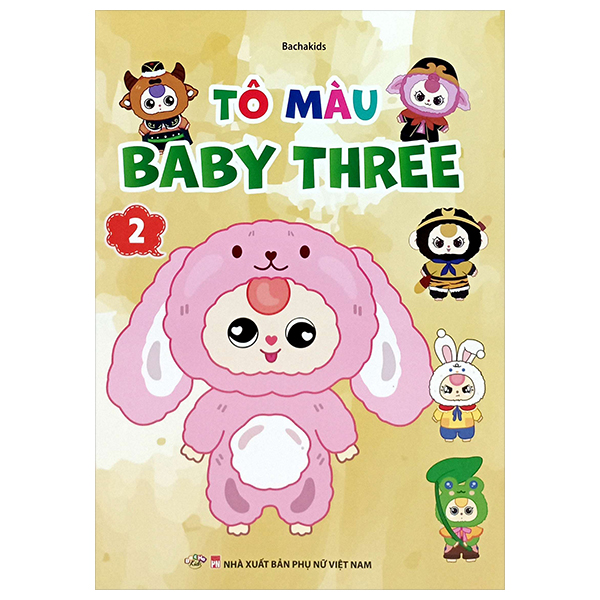 Bộ Tô Màu Baby Three 2