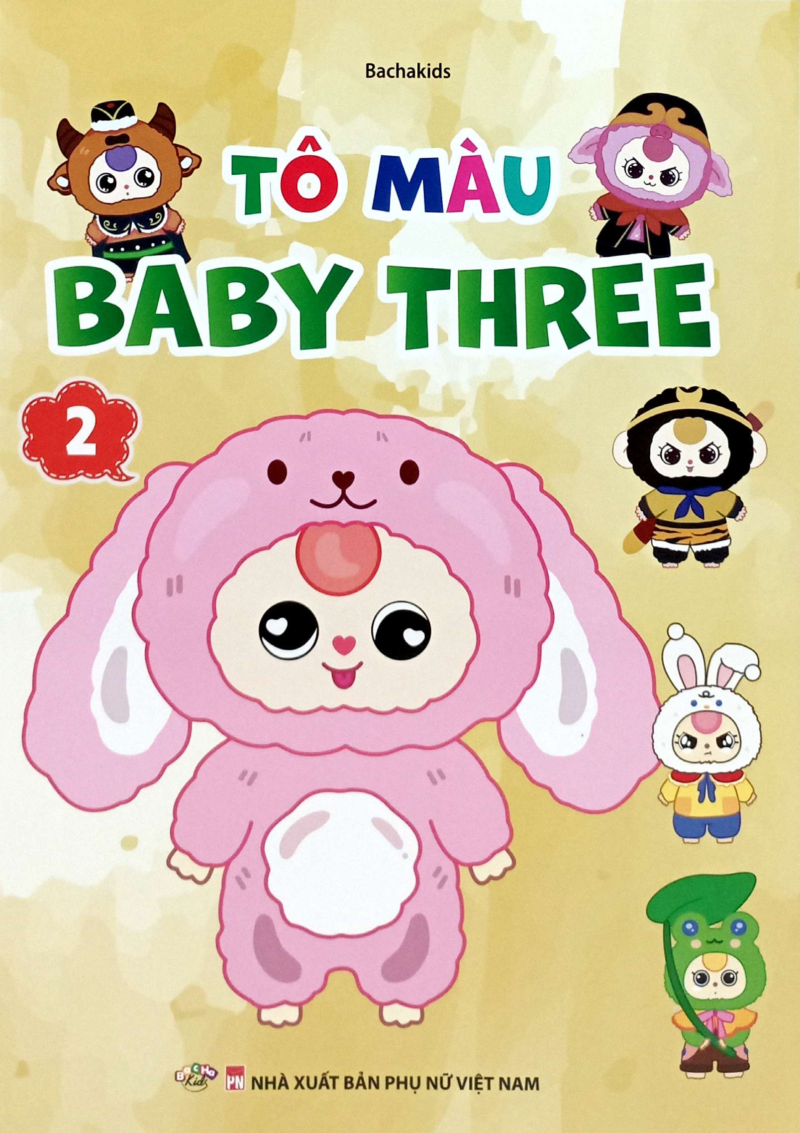 Bộ Tô Màu Baby Three 2 - Ảnh 2