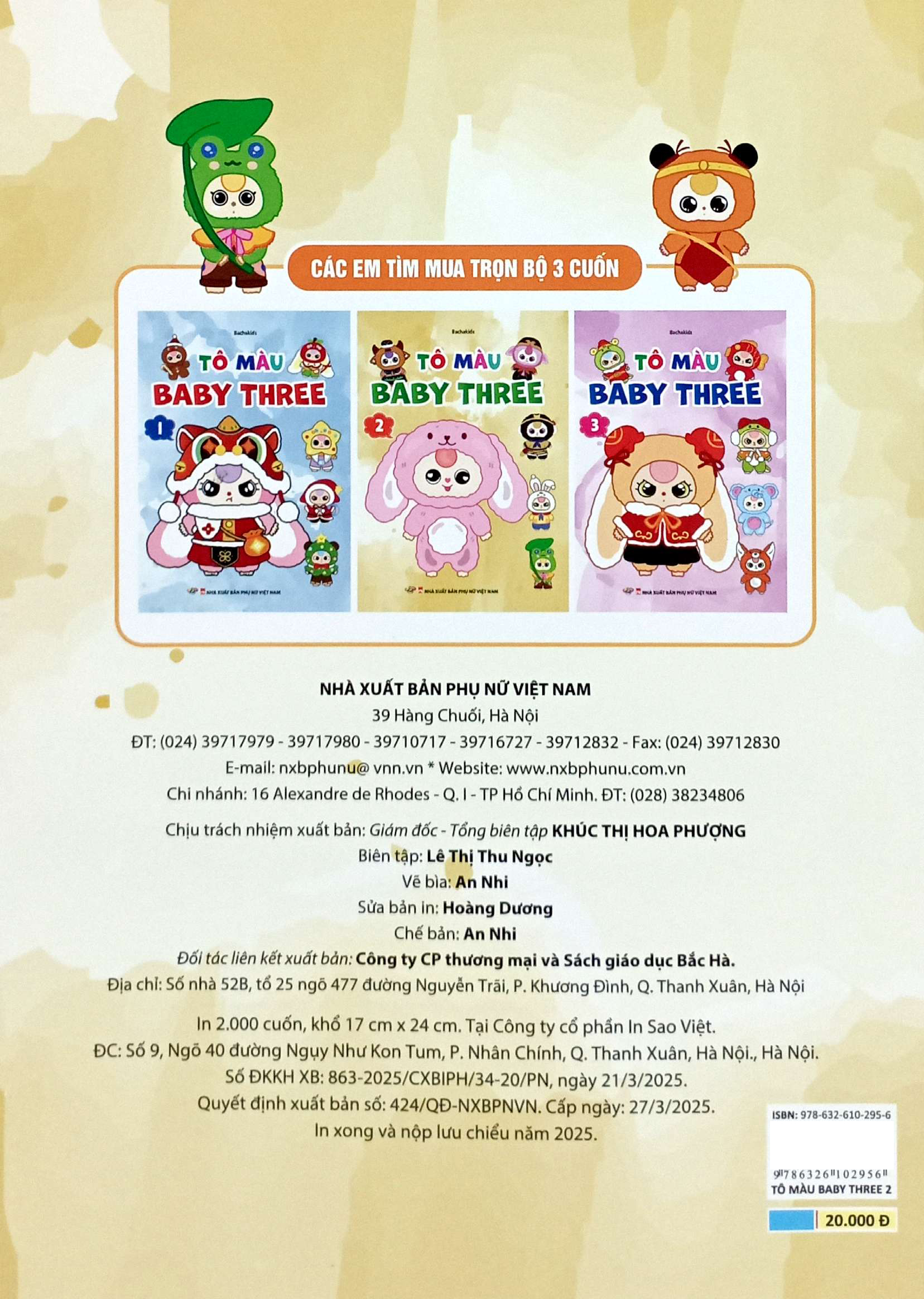 Bộ Tô Màu Baby Three 2 - Ảnh 6