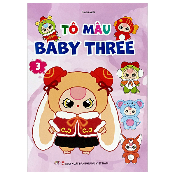 Bộ Tô Màu Baby Three 3