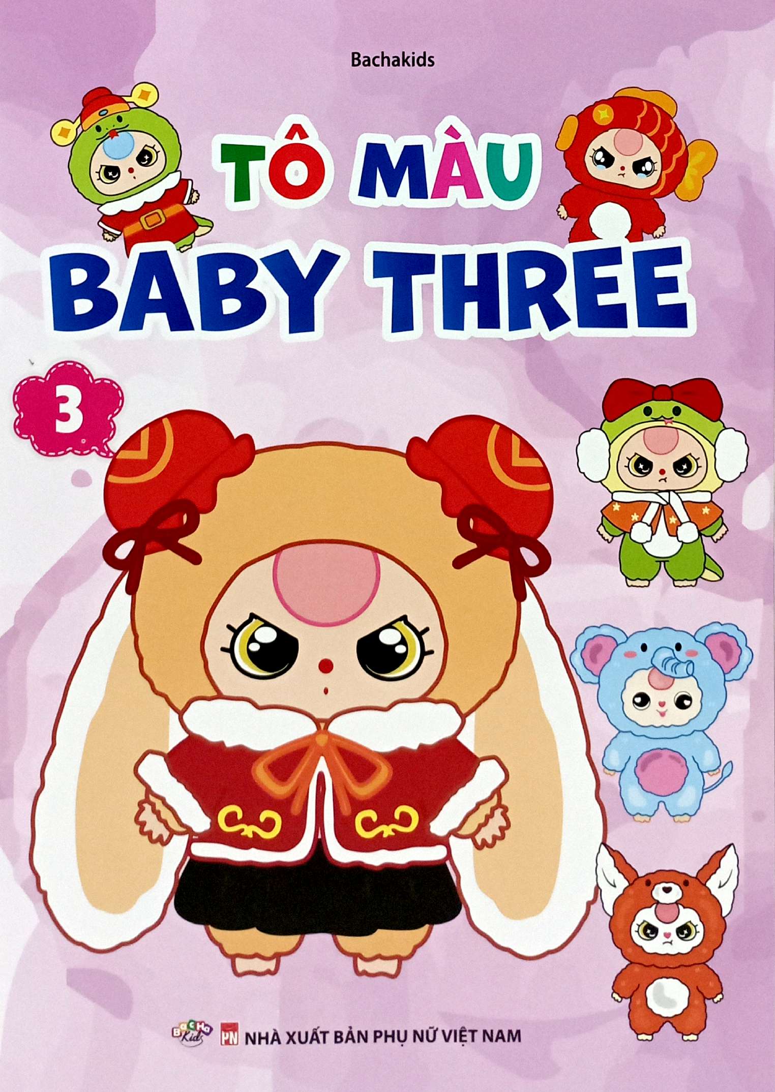 Bộ Tô Màu Baby Three 3 - Ảnh 2