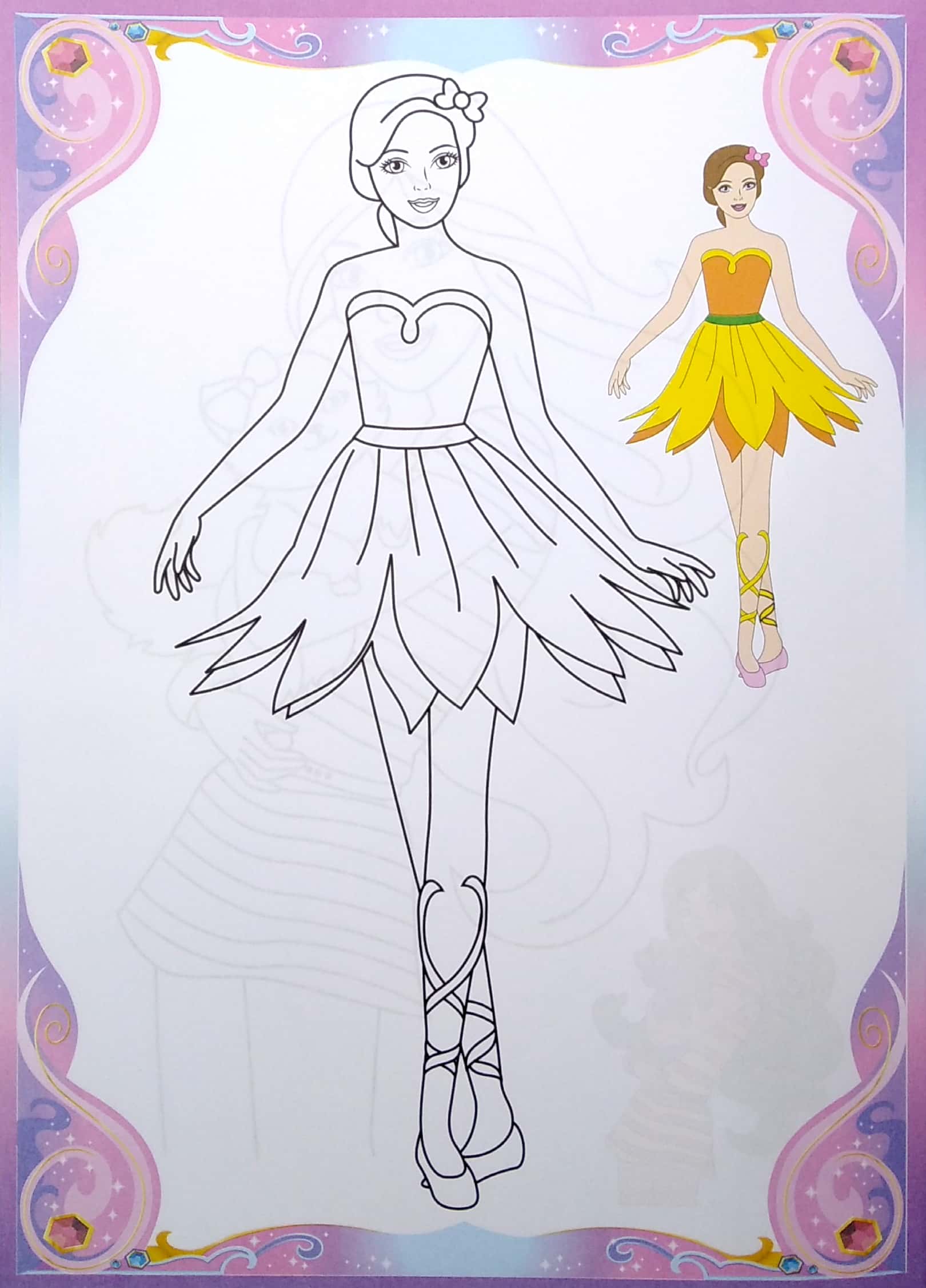 bộ tô màu barbie công chúa - tập 1 - Ảnh 4